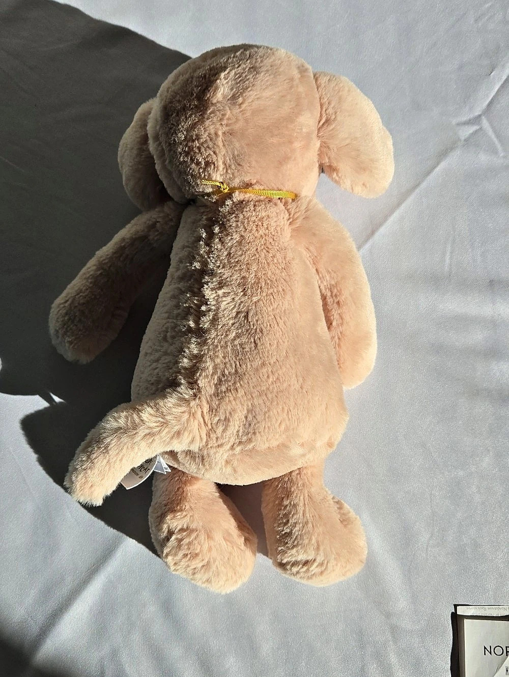 Jellycat Bashful Luxe Puppy Orlando Plush Puppy Pink NWT - Picture 5 of 10